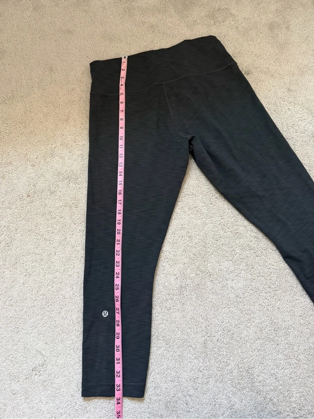 lululemon athletica Dark Gray Performance Leggings Size 14
